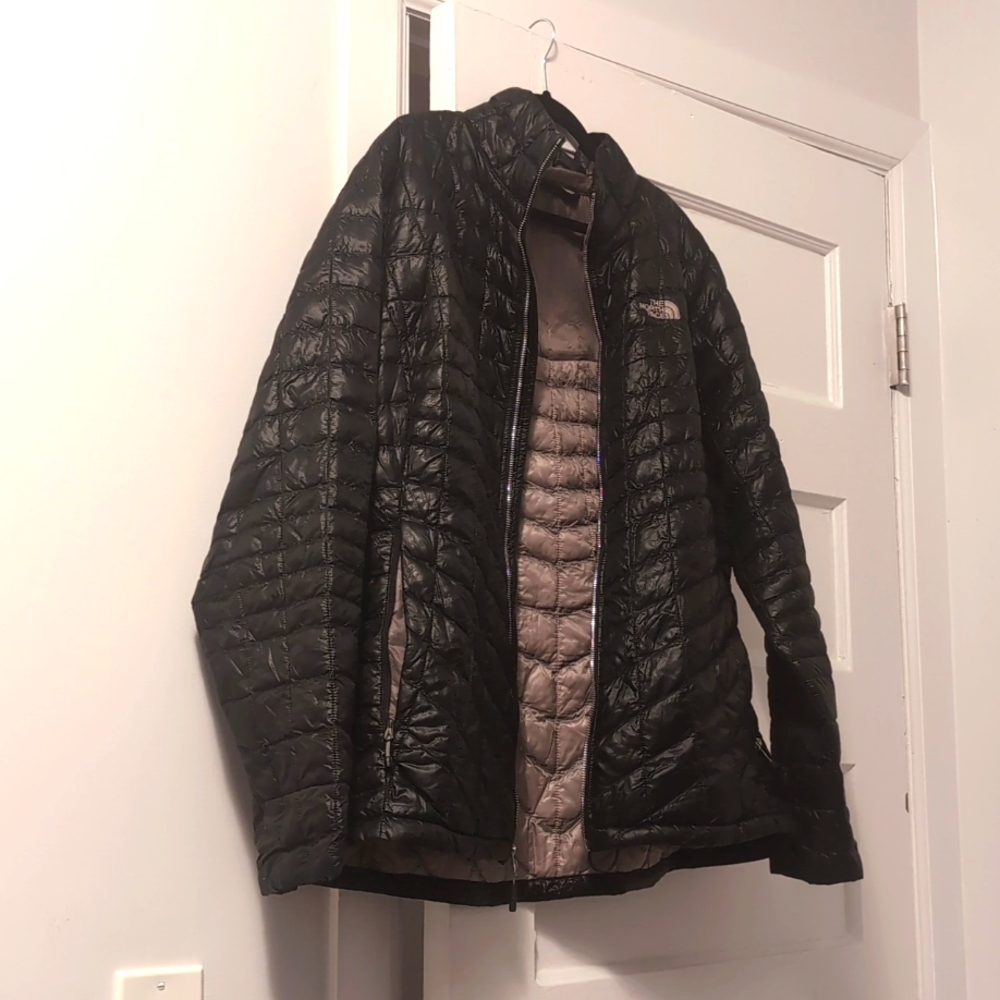 North Face Winter Jacket XXL Black/Light Lilac